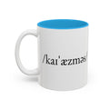 Chiasmus - Accent Mug— 'Fair is foul, and foul is fair' Two-Tone Ceramic Coffee Cup