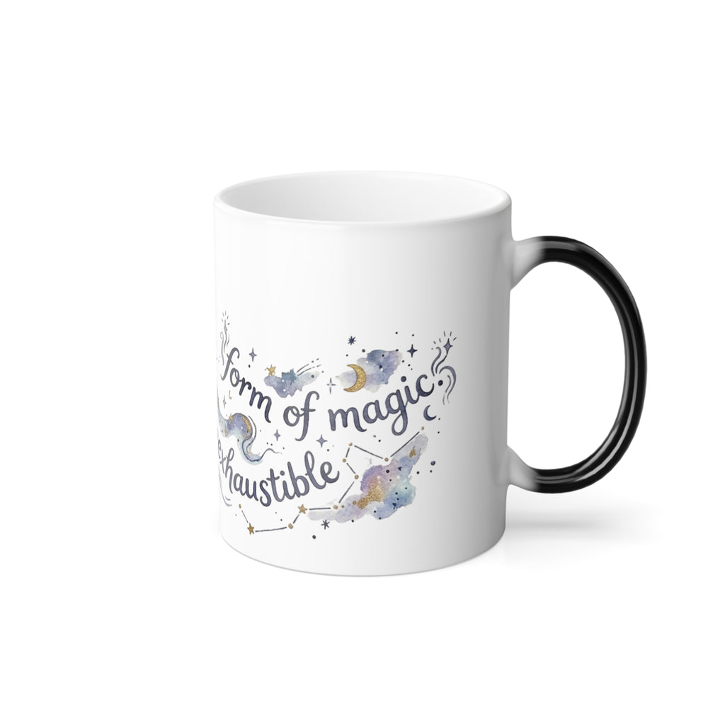 Color-Changing Mug — "Form of Magic" Floral Magic 11oz