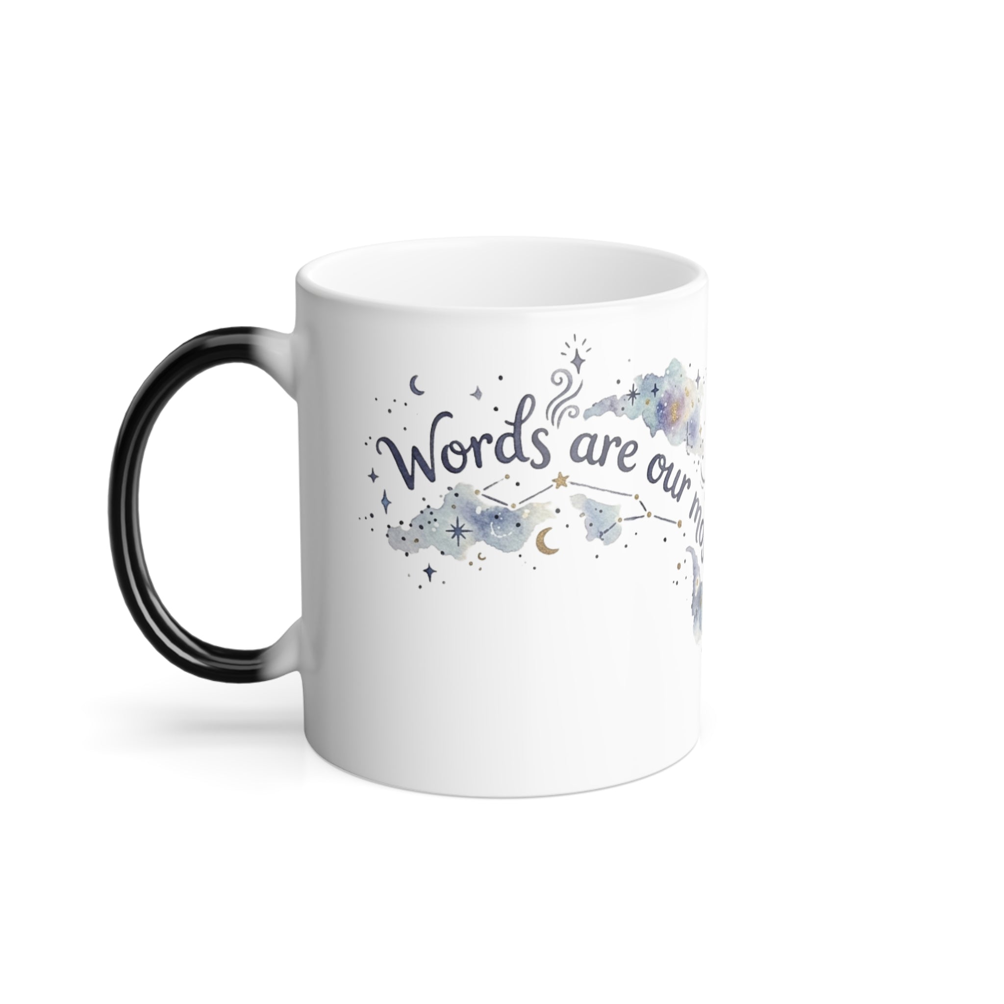 Color-Changing Mug — "Form of Magic" Floral Magic 11oz