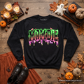 Mombie Halloween Sweatshirt, Funny Sweater for Spooky Moms